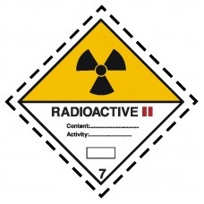Veszélyes áru szállítás - Radioaktív anyagok - II. kategória